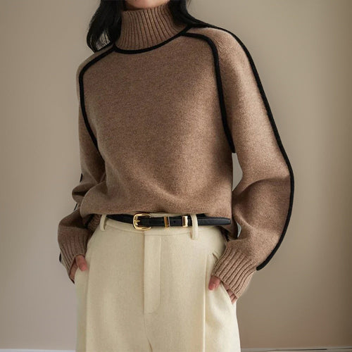 Stilla | Dame sweater varm med lange ærmer