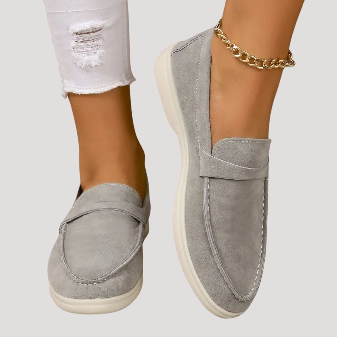Stilla | Kvinder Suede Afslappet Loafer Sko