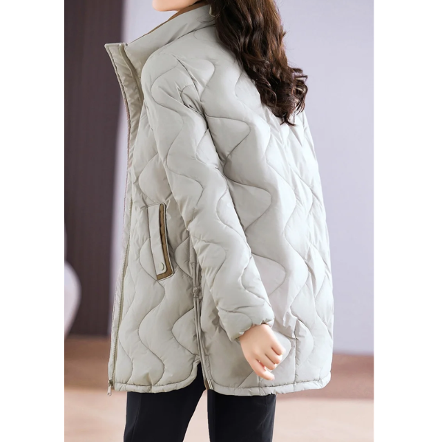 Stilla | Elegant quilted jakke med ståkrave til et smart look Ideel til efterår/vinter