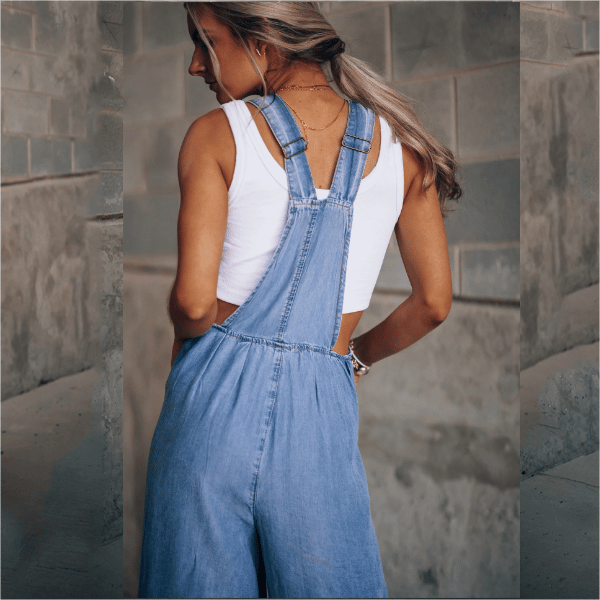 Stilla | Dame Denim Jumpsuit Design