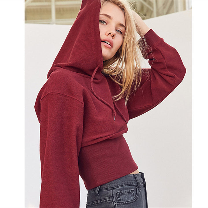 Kvinders cropped hoodie Stilla 1772505869