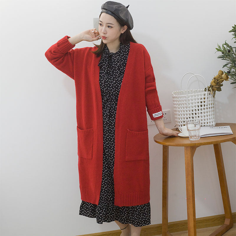 Kvinders oversized cardigan med lommer Stilla
