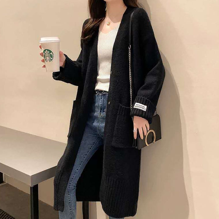 Kvinders oversized cardigan med lommer Stilla