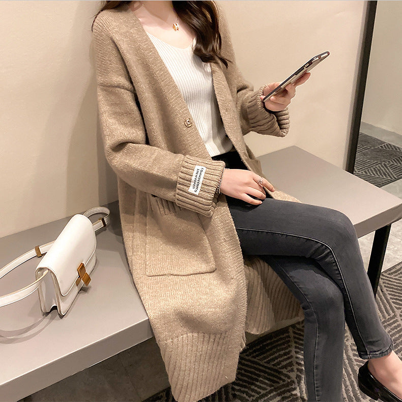 Kvinders oversized cardigan med lommer Stilla