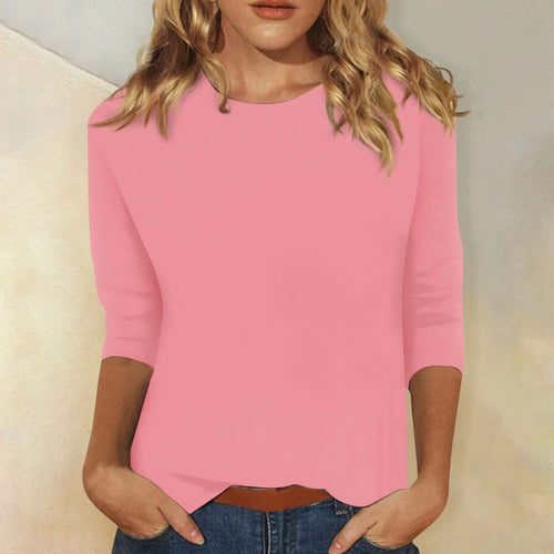 Stilla | Bluse Afslappet Mellemærmet Bluse