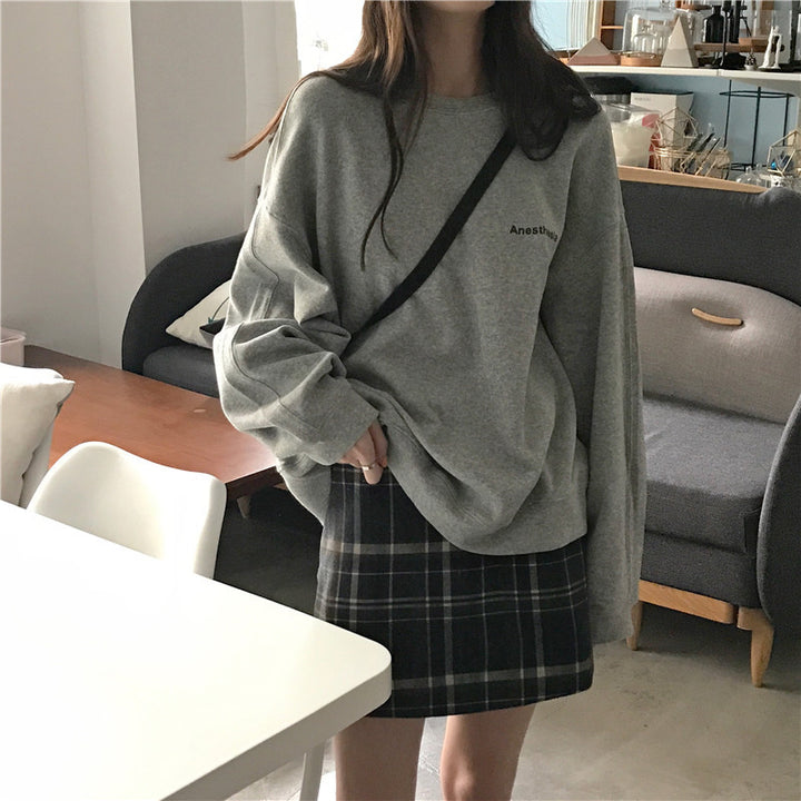Femme Casual Overdimensioneret Sweatshirt Stilla
