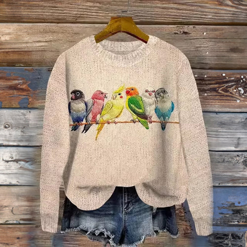 Stilla | Pullover Vogelzweiss Behagelig