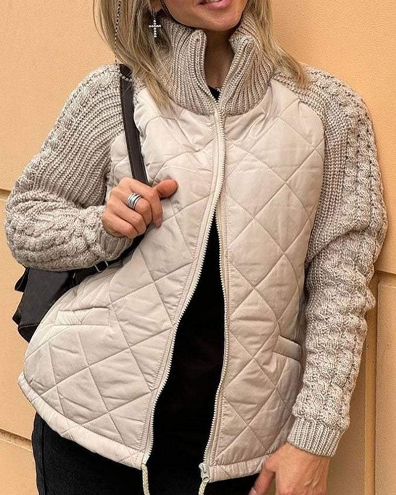 Stilla | Fleece Strikjakke