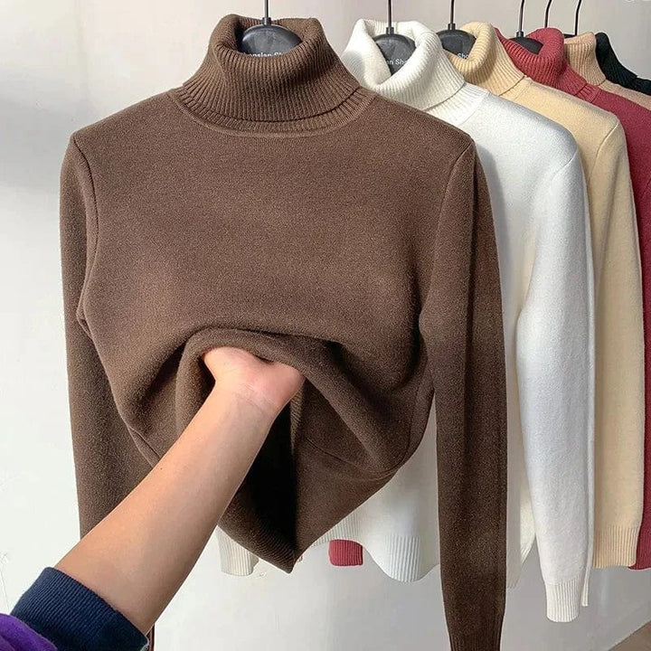 Stilla | Fleece Rullekravepullover