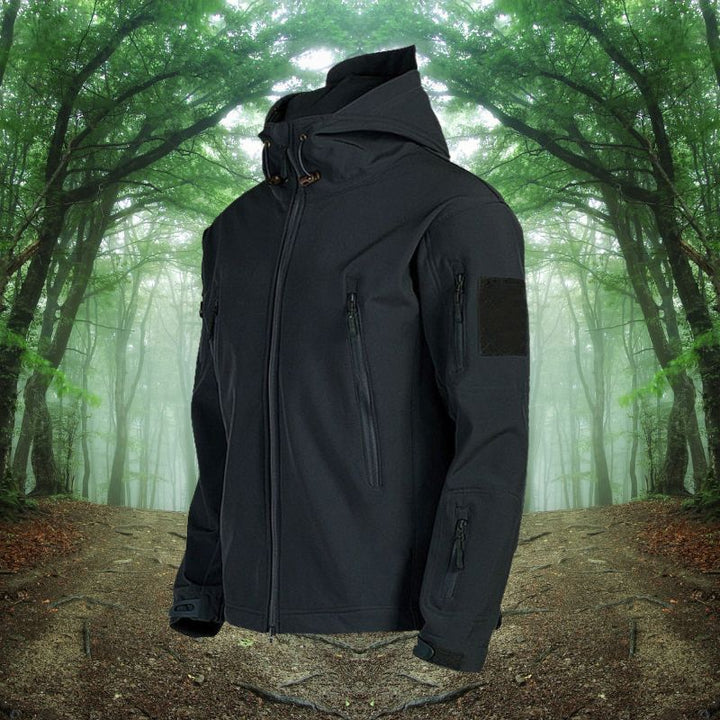 Stilla | Herre Softshell Vinterjakke - Hætte Fuldt Zipper