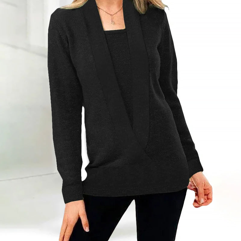 Stilla | V-udskæring Pullover Dame