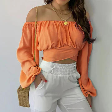 Stilla | Skulderfri Top
