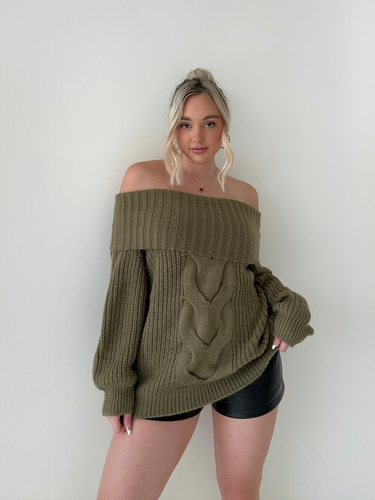 Stilla | Off Shoulder Trøje Til Fashionable Kvinder Elegant Stil