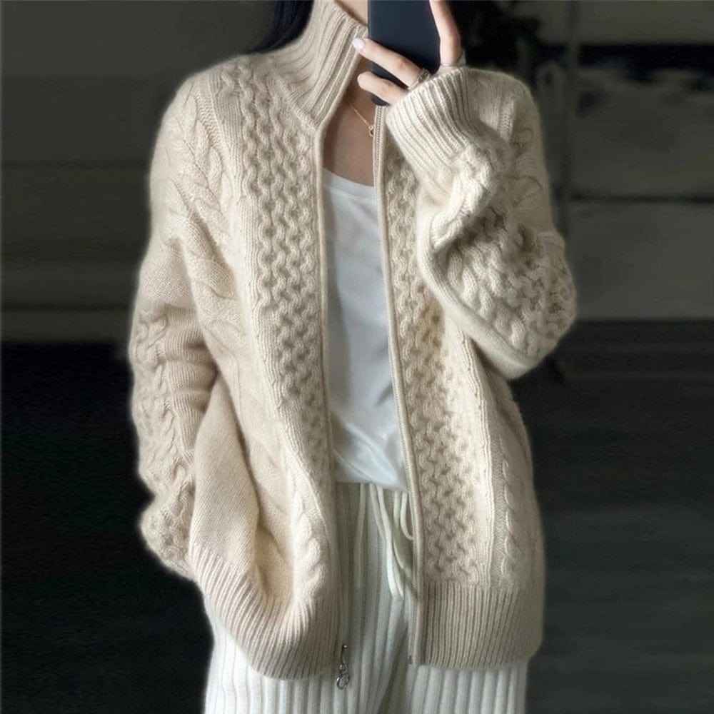 Stilla | Strikjakke Elegant Moderne Stil Ideel til Vinteren
