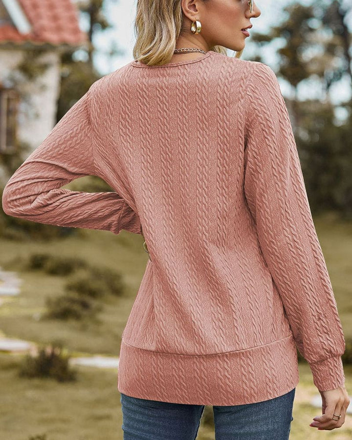 Stilla | Langærmet Bluse med feminin touch