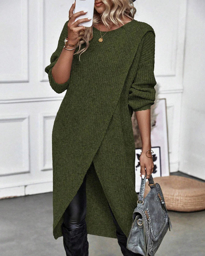 Stilla | Lang og Elegant Pullover Af Bomuld