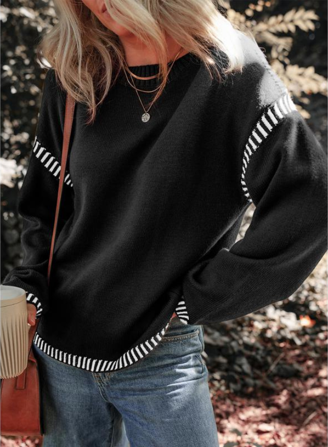 Stilla | Behagelig og Elegant Oversize Sweater Ladivania
