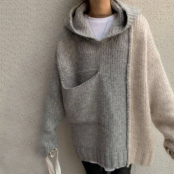 Stilla | Farbblock-sweatshirt Mit Kapuze