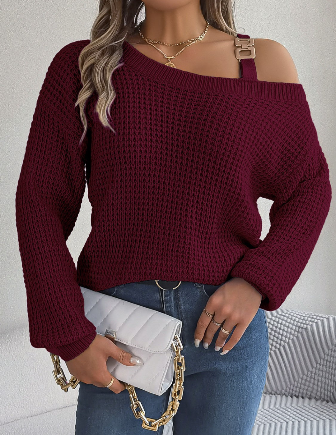 Stilla | Lang Pullover til Damer i afslappet look