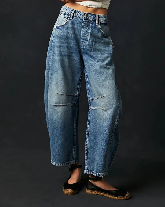Stilla | Midtalje rørjeans til kvinder