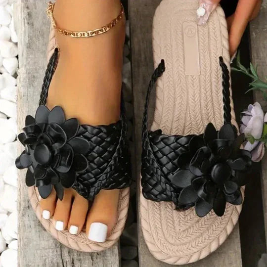 Stilla | Trendy Flettet Boho Slip-On