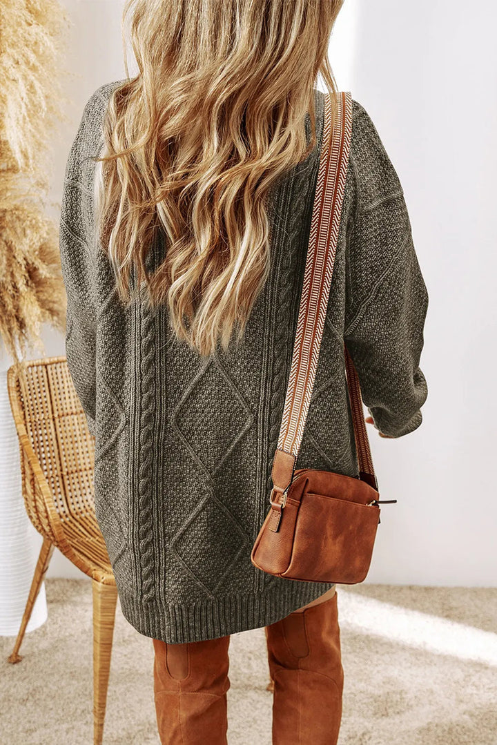 Stilla | Lang Sweater Stilfuld