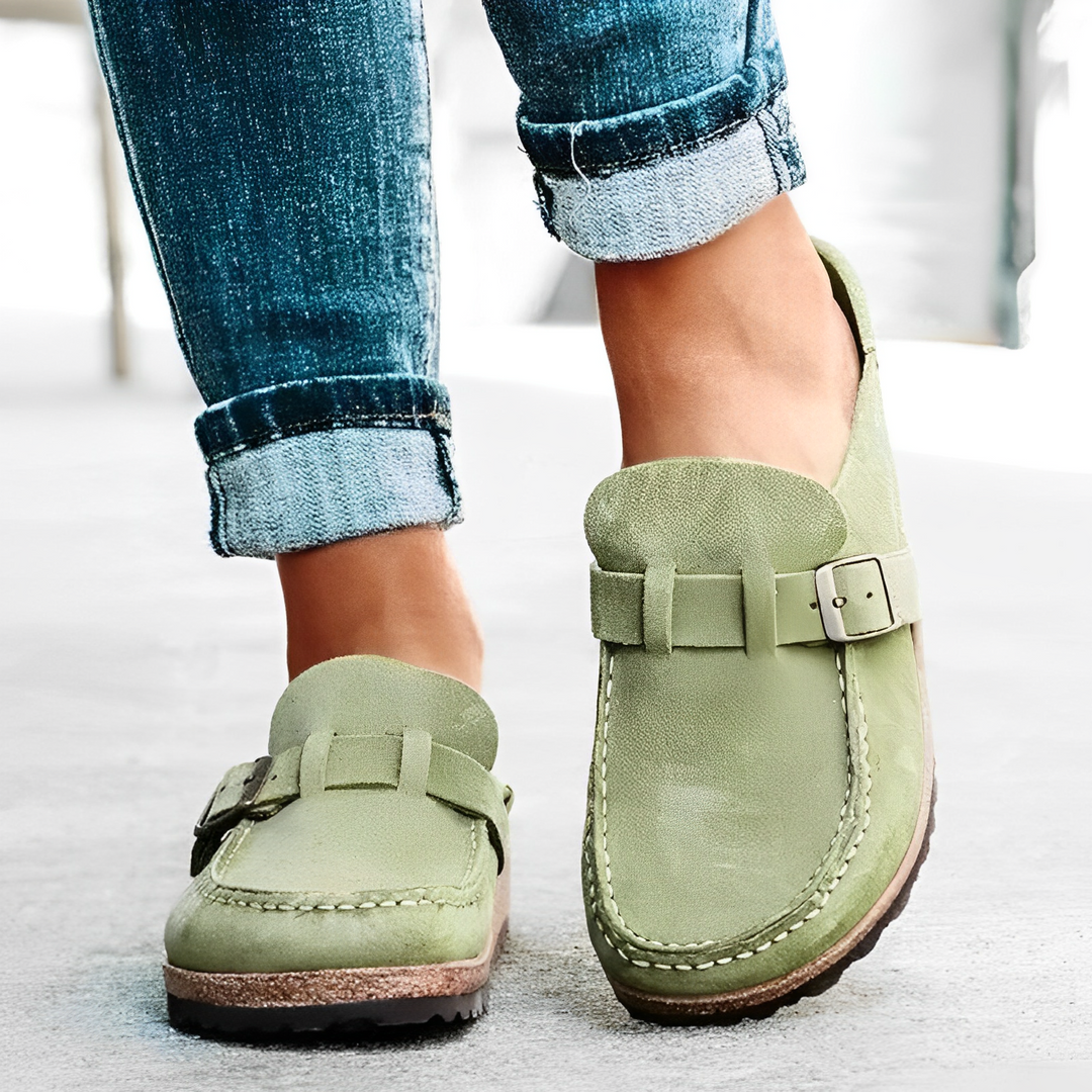 Stilla | Luiz Moderne Vintage Læder Sandal