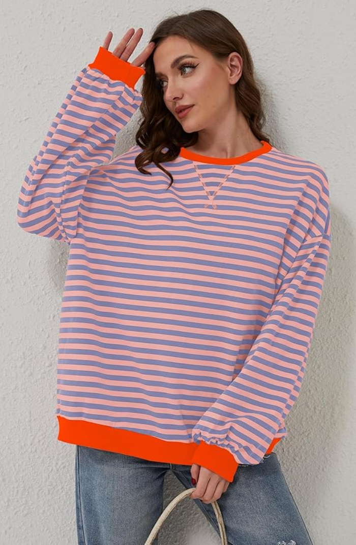 Stilla | Over størrelse Striped Kjole