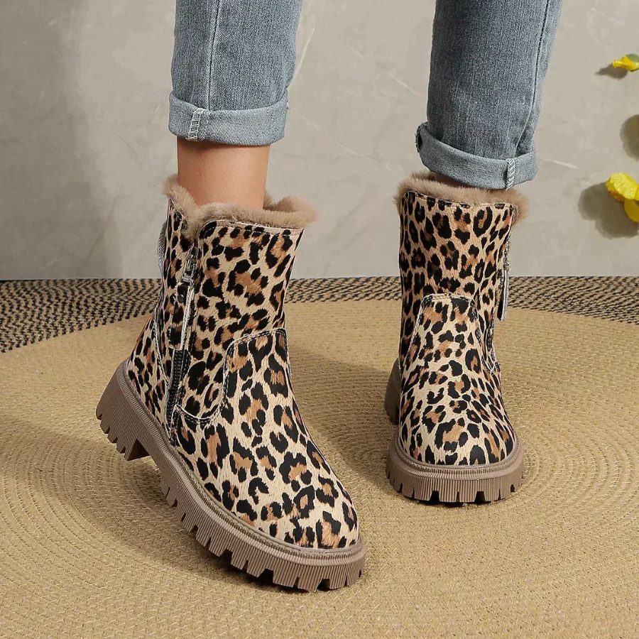Stilla | Dame Støvler Leopardmønster