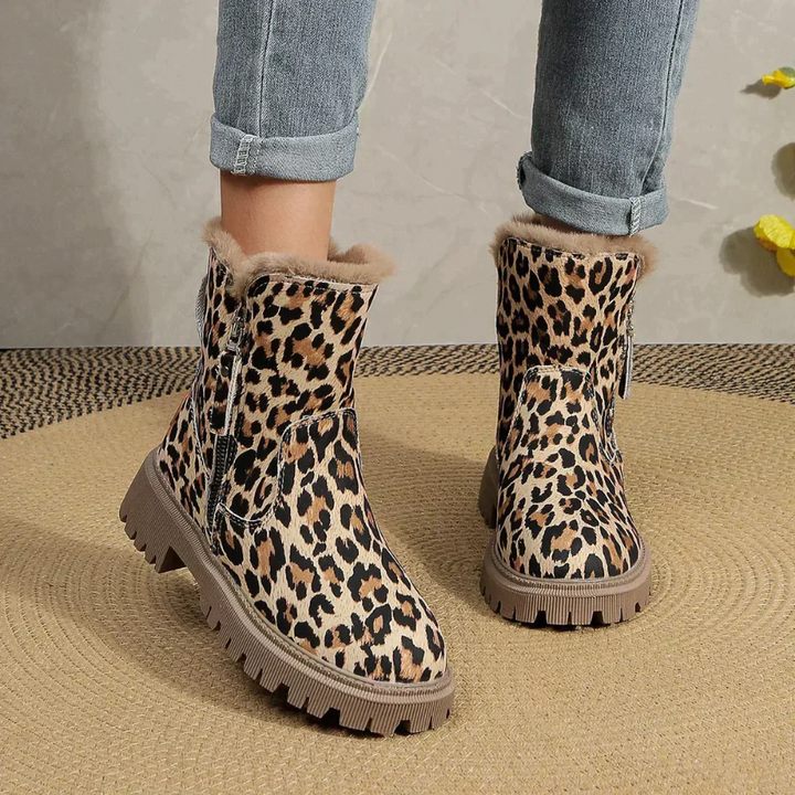 Stilla | Dame Støvler Leopardmønster