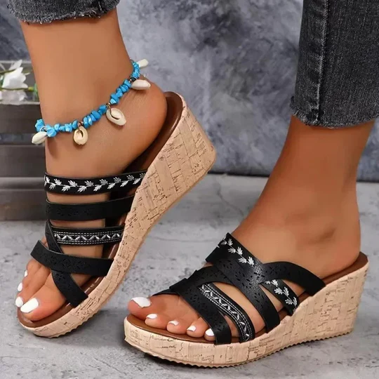 Stilla | Sandaler i vintagestil