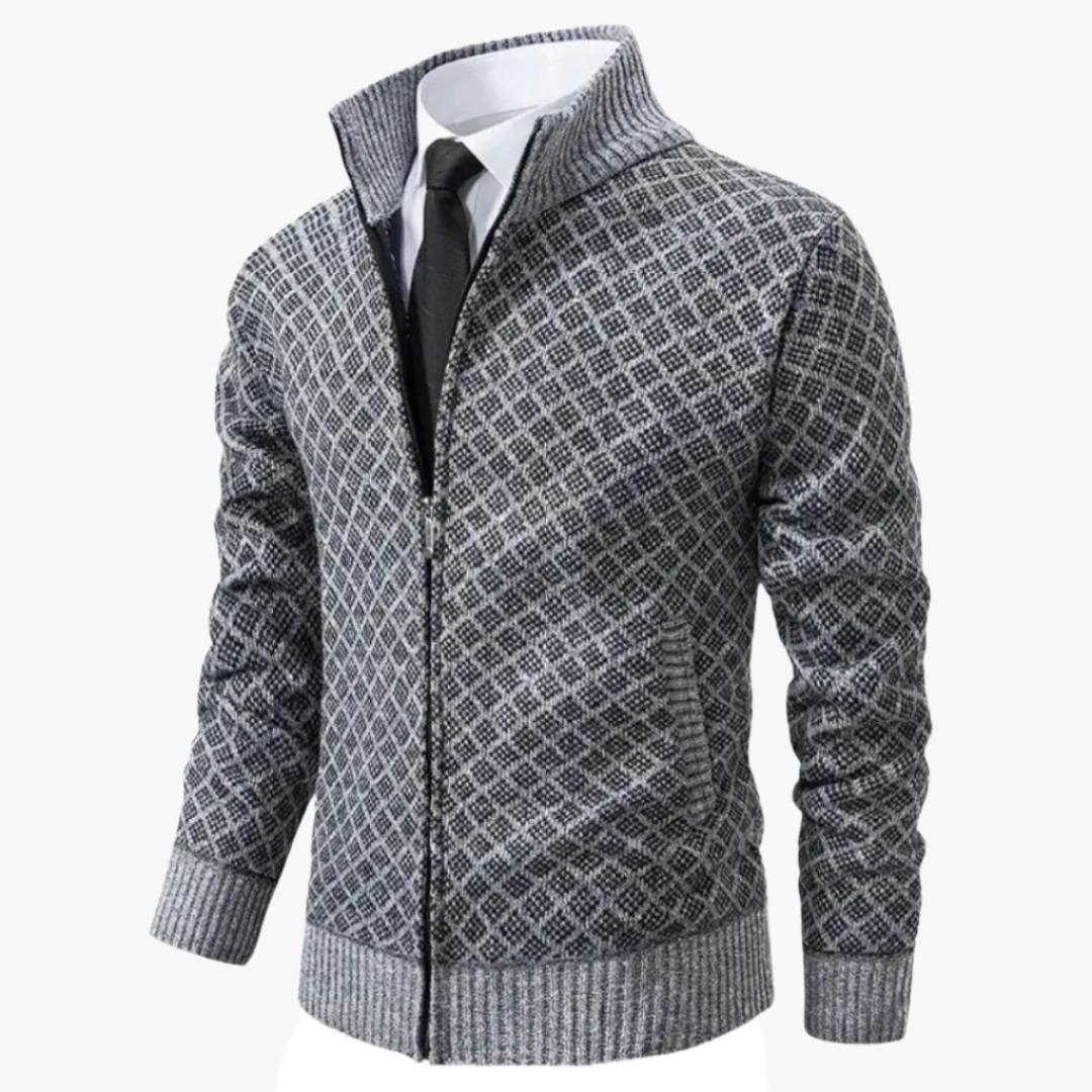 Stilla | Strikjakke I Business-Look - Elegant Fritids- og Kontorstil