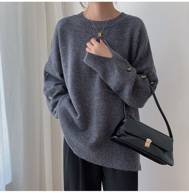 Stilla | Klassisk Pullover Med Bred Uddybning