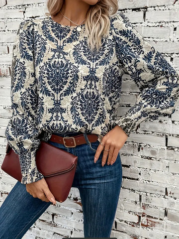 Stilla | Slips Top Med Blomstertryk