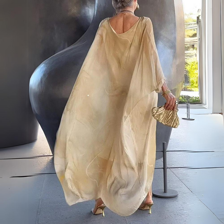 Stilla | Elegant kjole af silkemousselin