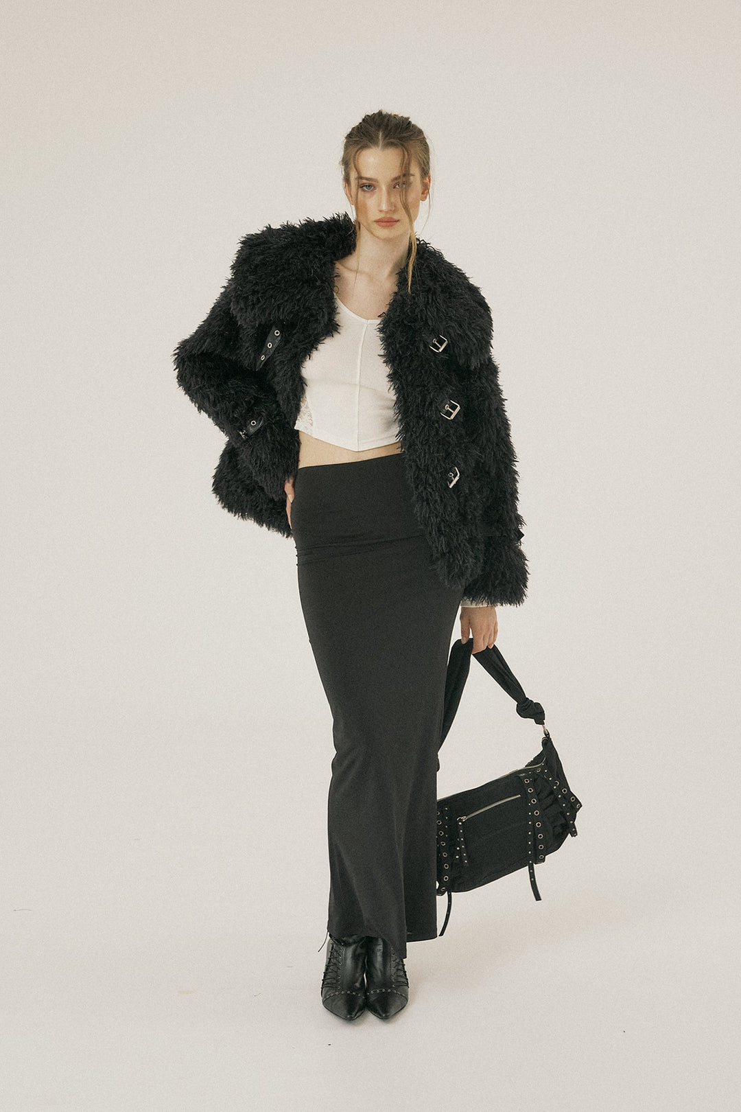 Stilla | Fluffy Plys Jakke
