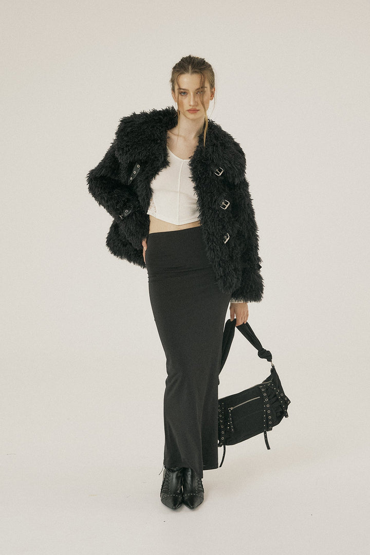 Stilla | Fluffy Plys Jakke