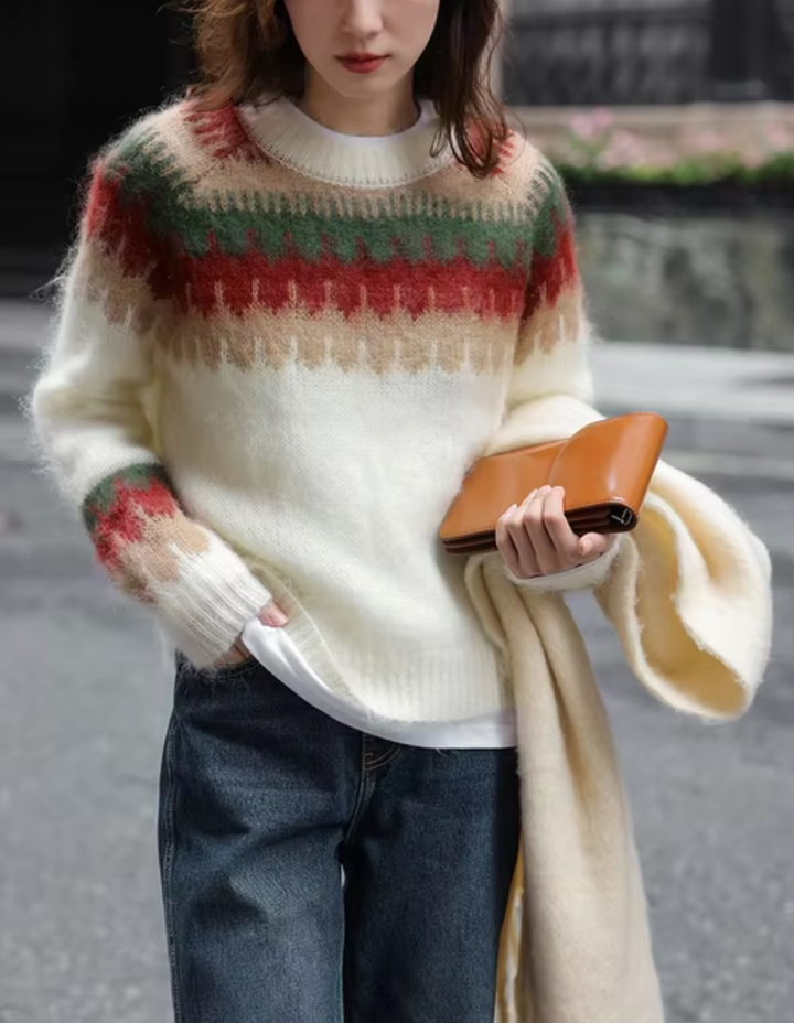Stilla | Varm Strikpullover Med Blødt Stof