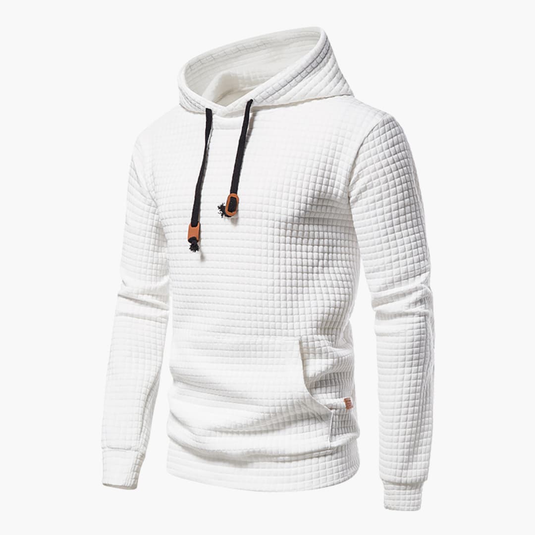 Stilla | Hoodie med Hætte Ternet - Moderne Fritids-Hoodie til Hverdag og Sport