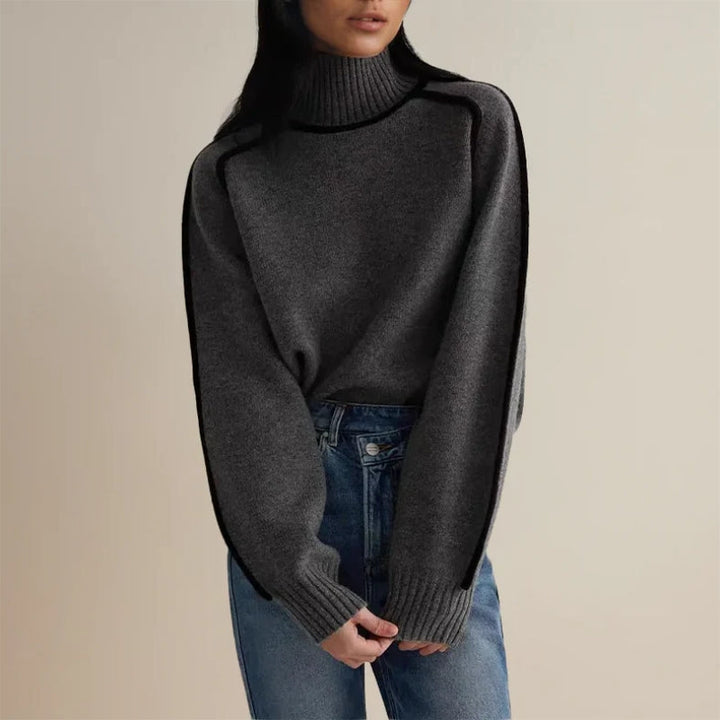 Stilla | Premium Vinter Rullekravebluse