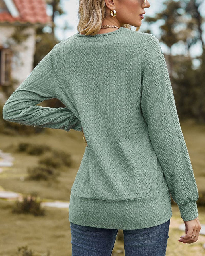Stilla | Langærmet Bluse med feminin touch
