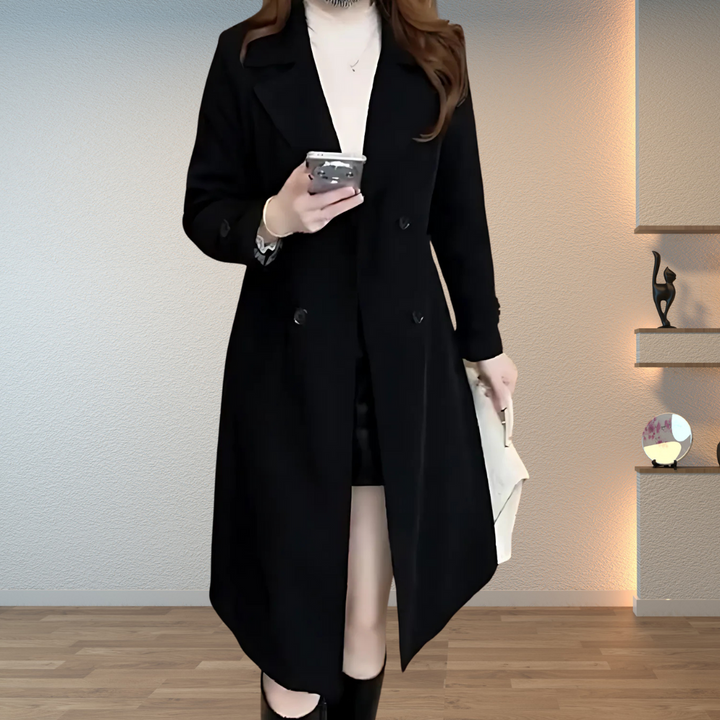 Stilla | Stilfuld Elegante Trenchcoat