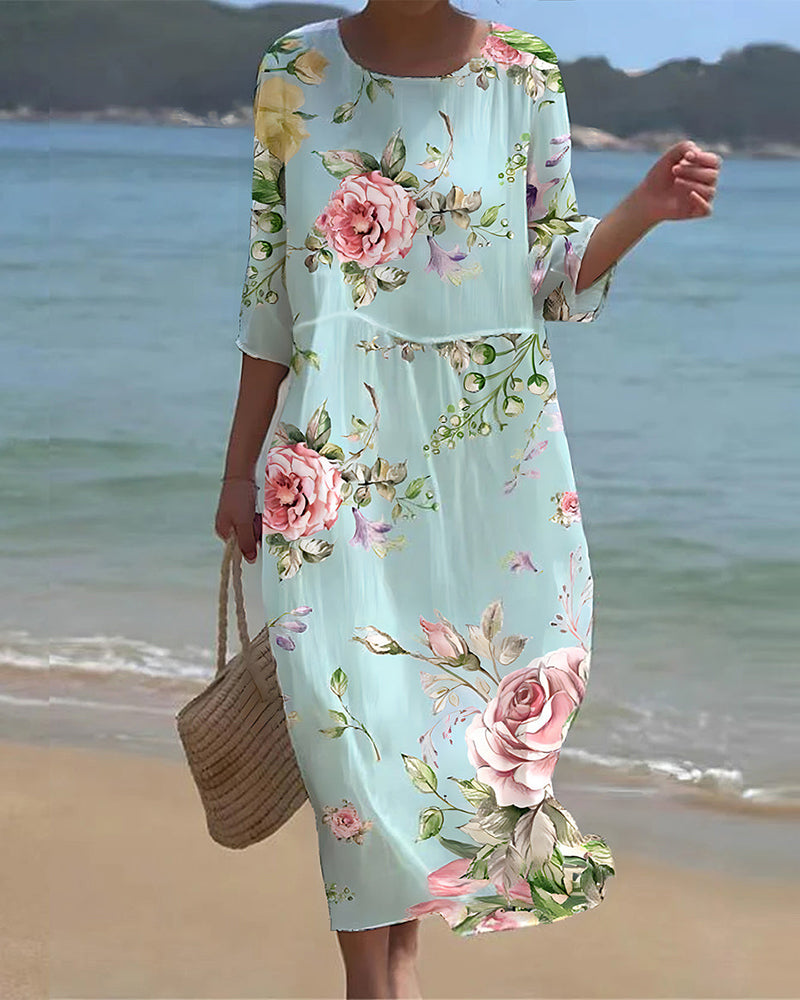 Stilla | Elegant Blomsterkjole Til Kvinder Til Festlige Begivenheder