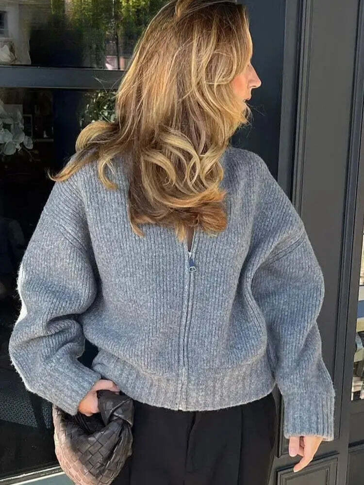 Stilla | Vintage Stil Pulloverjakke Til Damer
