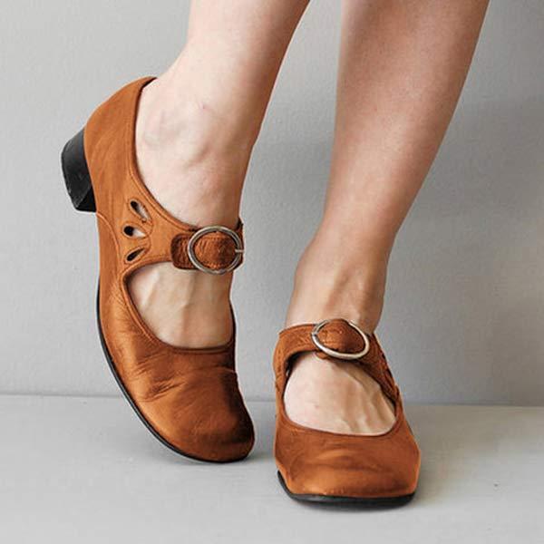 Stilla | Behagelige Læder Wedges Sandaler