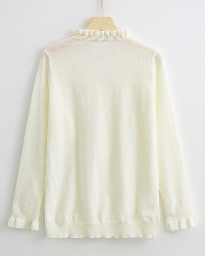 Stilla | Elegant Pullover Med Rynker