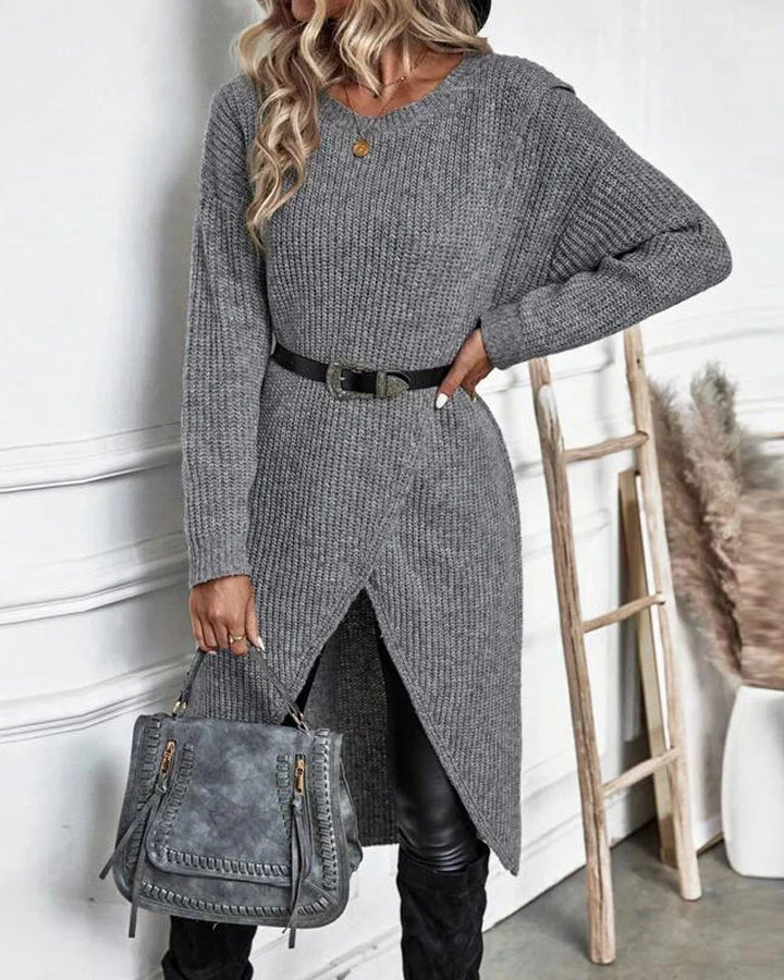 Stilla | Pullover Lang Stil Bomuld