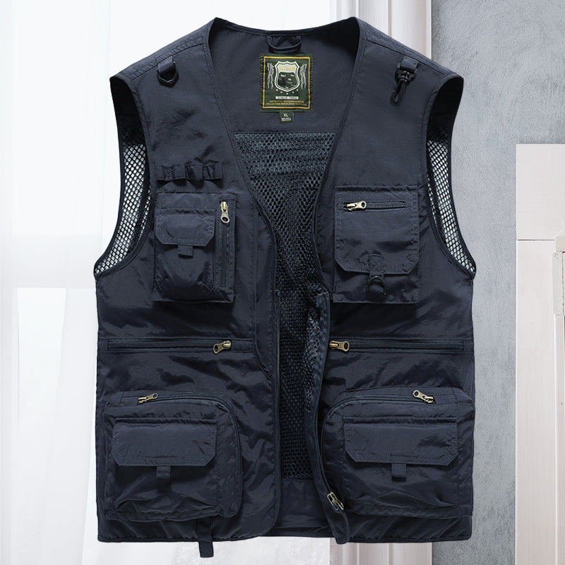 Stilla | Vest med Netlommer