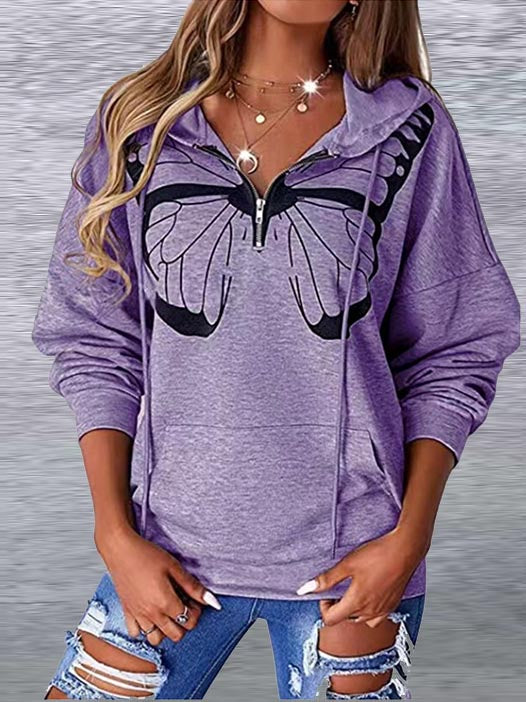 Stilla | Zip up Snor Front Lomme Hættetrøje