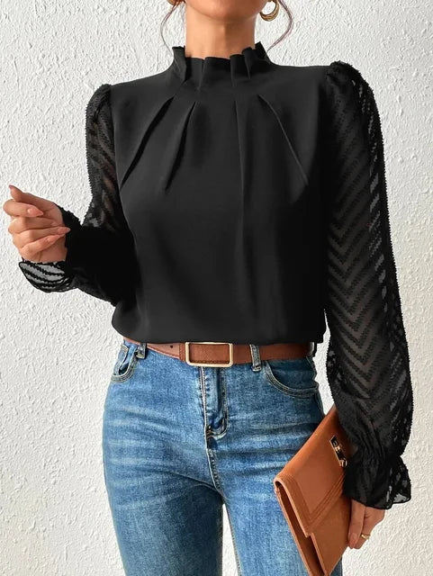 Stilla | Elegant Langærmet T-shirt